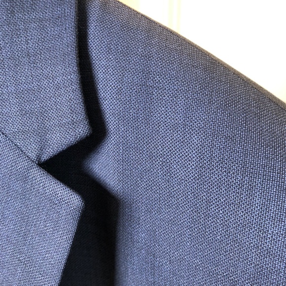 KENZO Men's Slim Fit Suit, Med Blue Size Euro 50 (US size 40) - Picture 2 of 13